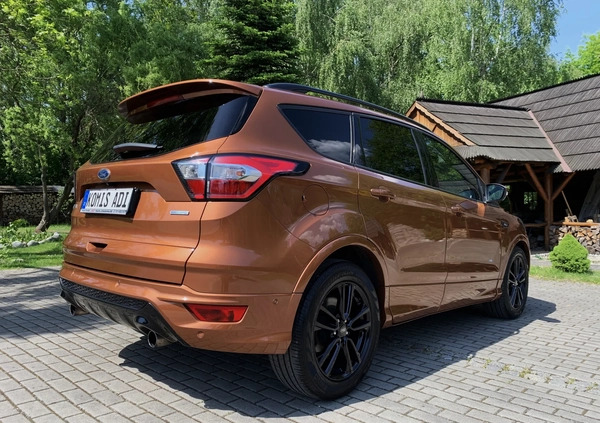 Ford Kuga cena 99900 przebieg: 89000, rok produkcji 2018 z Tolkmicko małe 781